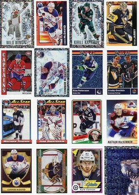 U PICK LOT 2023-24 23-24 Topps NHL Sticker Collection Base Foil SP set #401-700