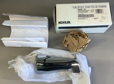 Kohler K-15136-CP Coralais Series Diverter Wall Mounted Tub Spout Chrome NEW