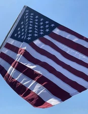 United States Flag 3x5 Ft 100% Heavy Duty Cotton Embroidered Stars & Sewn Stripe