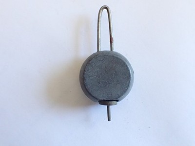 SMALL ADJUSTABLE PENDULUM 2.4 OUNCES 1  1/8 INCH DIAMETER BOX C