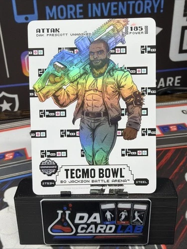 Dak “Attak” Prescott SSP UNMASKED Sore Thumbs Bo Jackson Battle Arena Tecmo 185