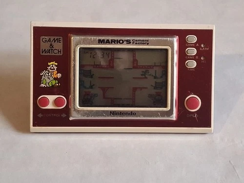 Console Nintendo Game & Watch Mario's Cement Factory 