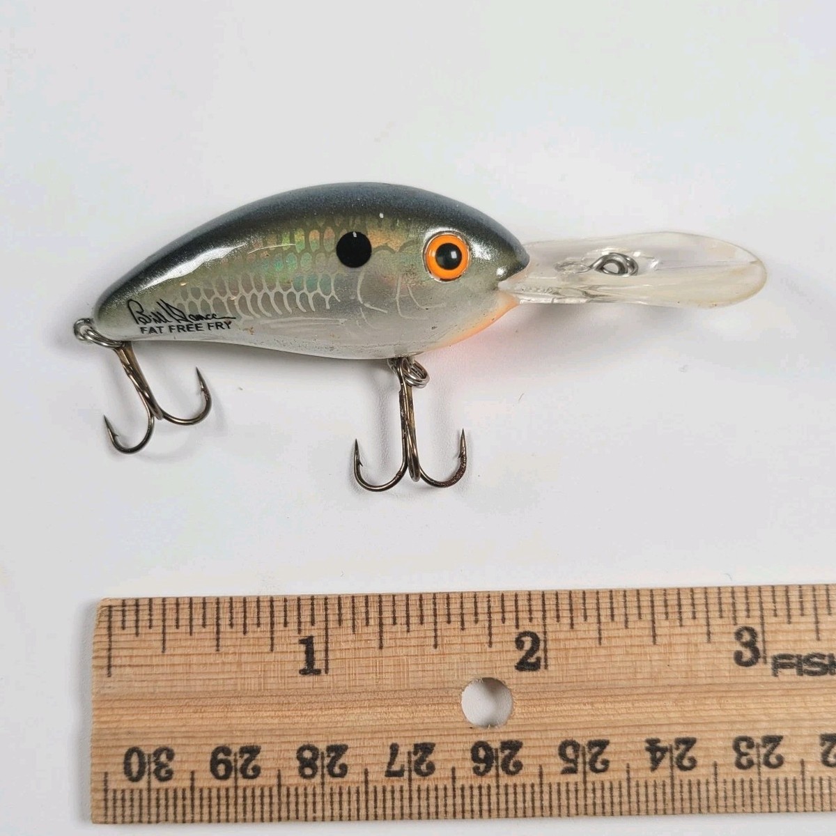 EXCALIBUR BILL DANCE Fat Free Fingerling Vintage Crankbait