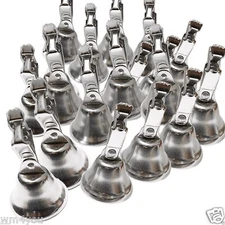 Fishing Chrome Liberty Bell lot Eagle Clamp Clip Fish lure Bite Alarm Saltwater 