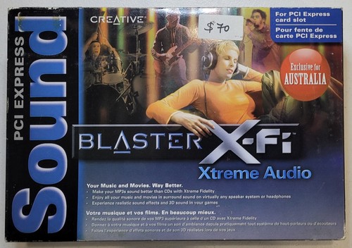 Creative Soundblaster X-Fi PCI-E (SB0820)