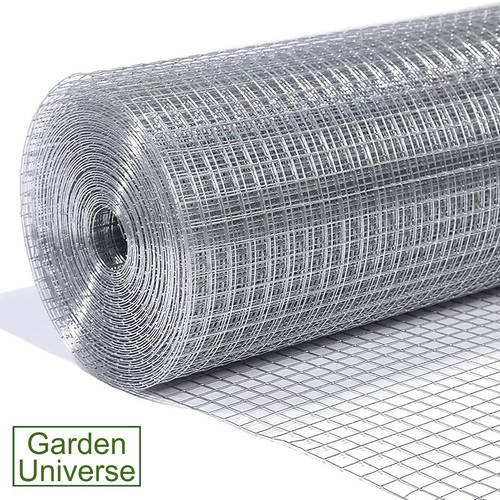 Welded Wire Mesh Galvanised Garden Universe Wire 9 Sizes Fence Chicken Rabbit - Picture 59 of 122