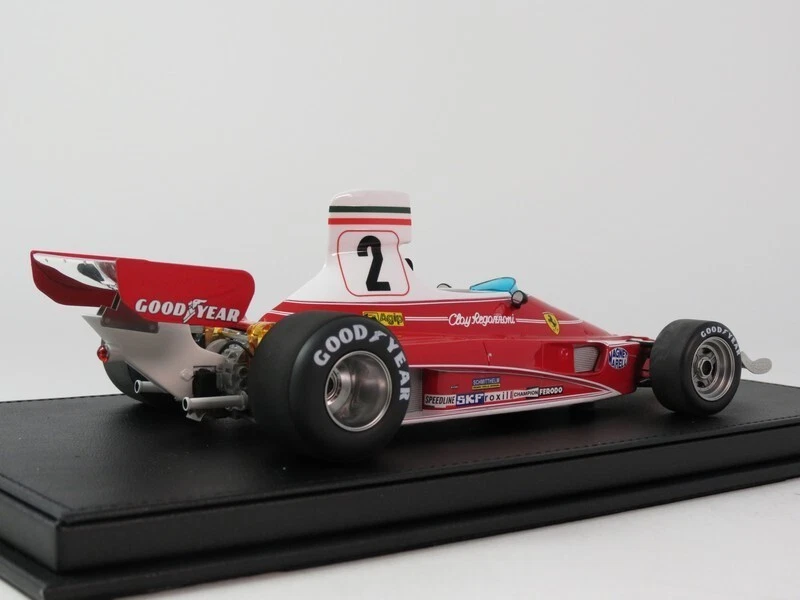 GP Replicas Ferrari 312 T #2 Clay Regazzoni winner USA West GP 1976 1/18 GP026D - Immagine 2 di 4