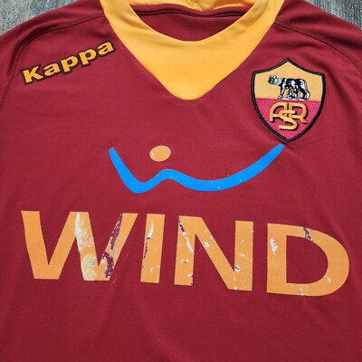2012-13 AS Roma トッティ セリエAパッチ 2012 Kappa AS Roma Home