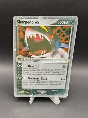Pokemon Sharpedo ex | PL | 104 | Englisch | EX Deoxys | Sammelkarte