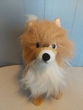 Stuffed Dog Pomeranian from Melissa and Doug stuffed animals Cute stuffed toy 