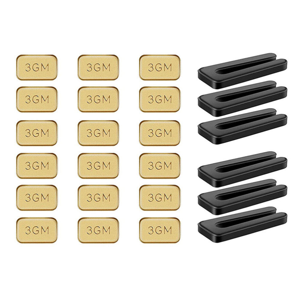 6 Sets Ceiling Fan Blades Balancing Kits Fan Balancing Clips Adhesive Weights thumbnail 2