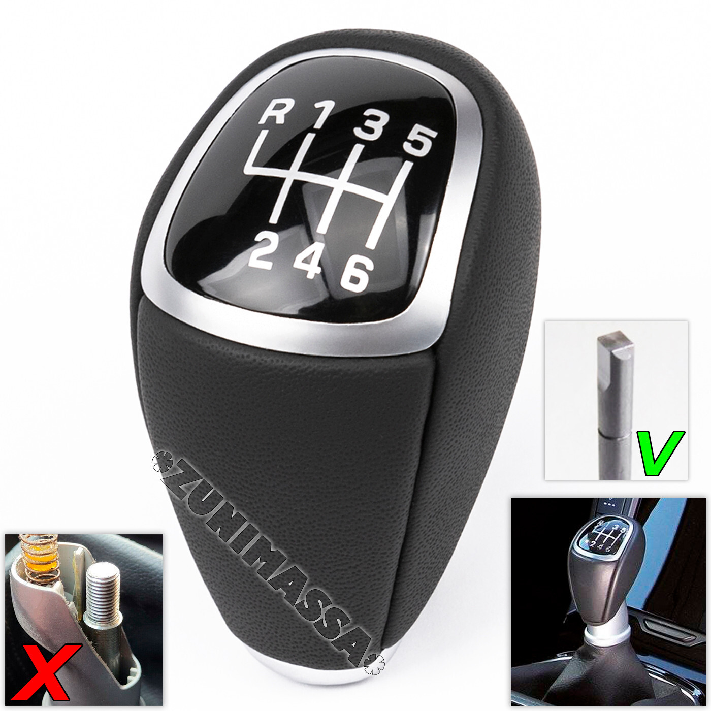 Pommeau de vitesse 6 vitesses pour Hyundai Tucson pour confort en voyage