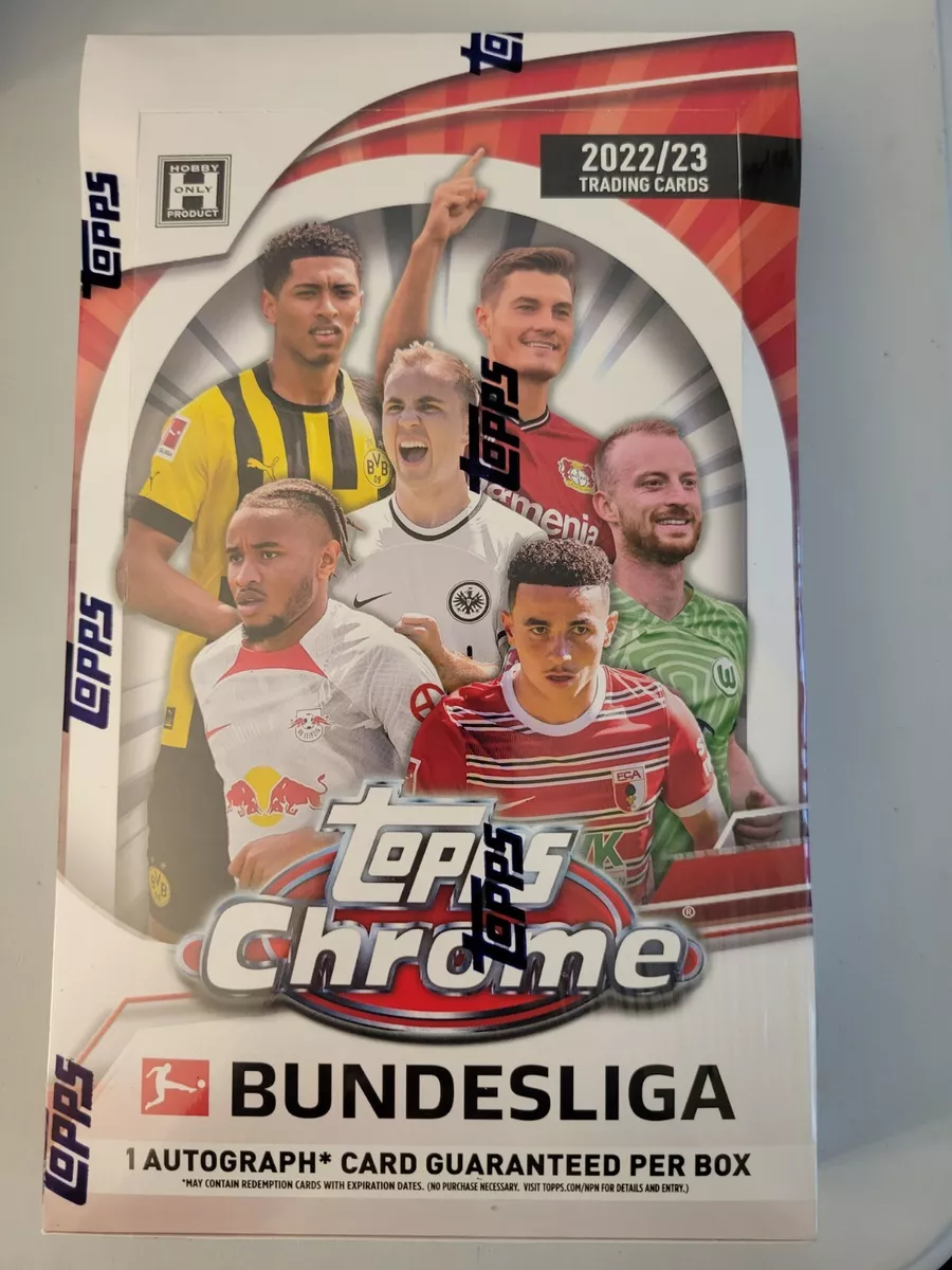 2022/23 Topps Chrome Bundesliga Soccer Hobby Box - 2022/23 - US