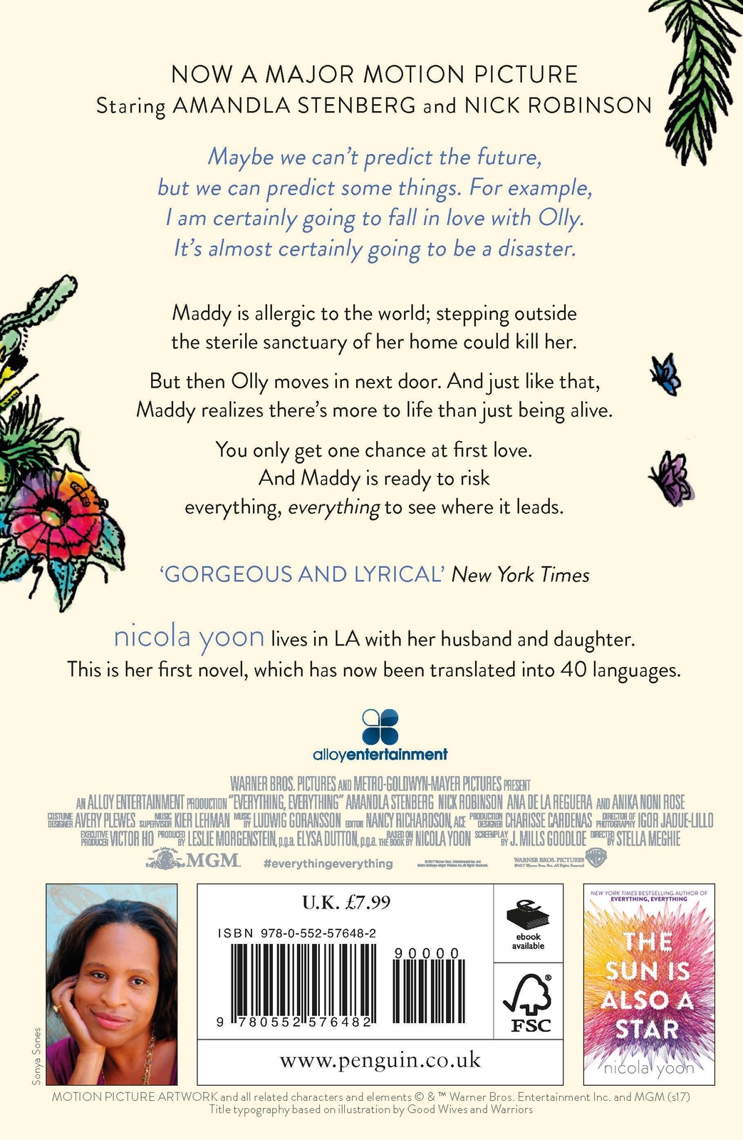 Thumbnail - Everything, Everything. Movie Tie-in | Nicola Yoon | Taschenbuch | 308
