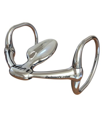 WTP (Winning Tongue Plate) Eggbutt Bit Extended Plate All Riding Discipline 3 sz