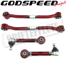 Godspeed 4-Piece Adjustable Rear Camber + Toe Arm Kit For Kia Optima 2011-15