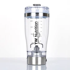 TW Nutrition 16 Oz Rechargeable Electric Protein Shaker Bottle Electric Mixer