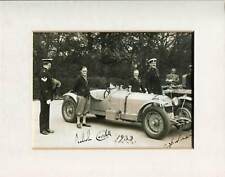 Malcolm Campbell RACING autograph, signed vintage photo Malcolm Campbell RACING autograph, signed vintage photo
