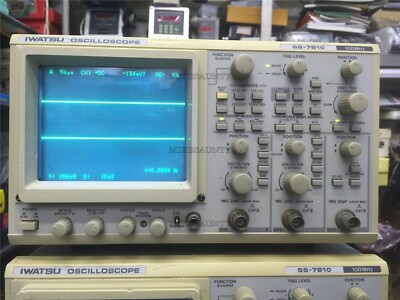 1 Pc Used Tested Digital Direct Reading Oscilloscope SS-7810 Iwatsu mr