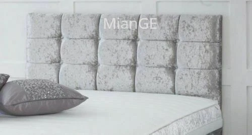 Grey Velvet Headboards & Footboards