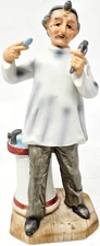 Lefton Porcelain Dentist Figurine 8" tall Lefton Trademark Exclusives Japan 7900