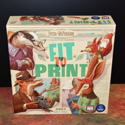 Fit to Print Kickstarter Edition By Flat out Fames And AEG VG