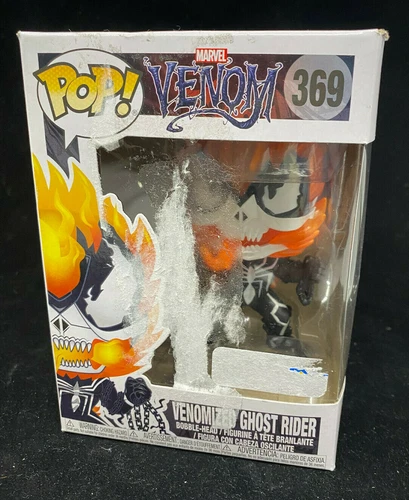 ¡Pop! Marvel Venom vinilo Bobble-Head venomizado Ghost Rider #369 exclusivo de Walmart