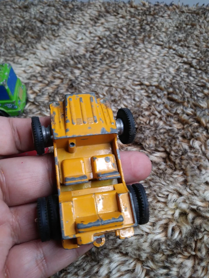 De colección Gama Buggy Jeep, Corgi Juguetes Remolque, Tootsie Toy Volkswagen, Camión de Leche Foto 3 de 4