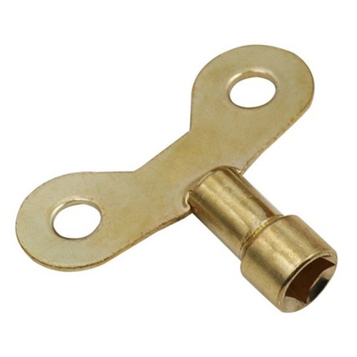 2pcs Bleed Key Square Socket Faucet Keys Water Tap Brass Radiator Special Lock - Picture 5 of 7