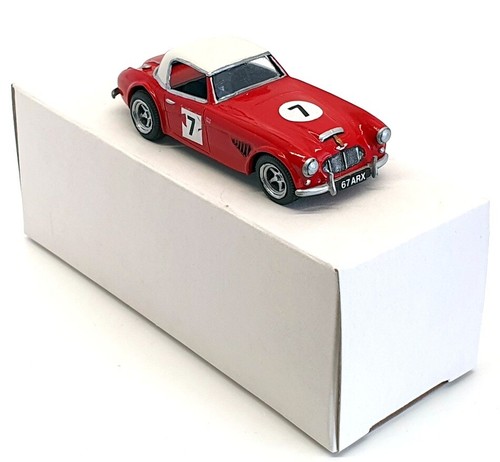 K&R Replicas 1/43 Scale Built Kit KB017 - Austin Healey Race Car - Red/White #7 - Picture 6 of 6
