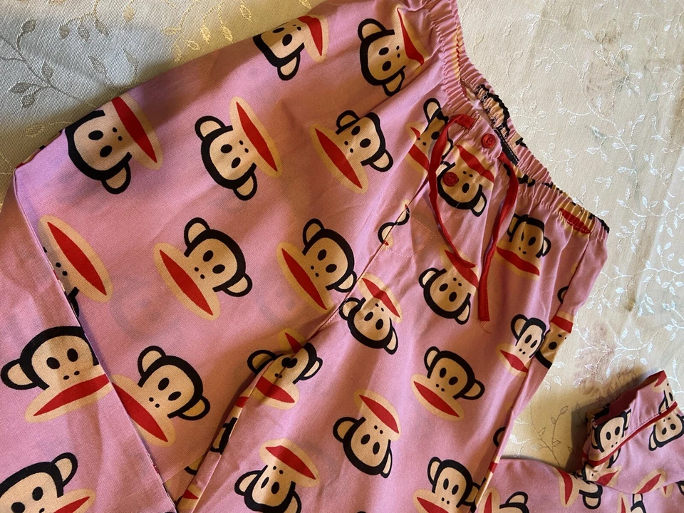 Nuevo con etiquetas Paul Frank Mono Niñas 2 piezas Pijama Ropa de dormir 4T Rosa Foto 4 de 4