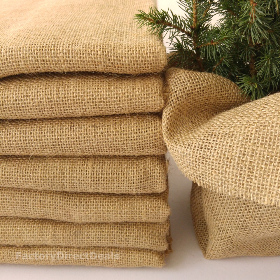 Jute Wrapping Deluxe Decor 12oz Natural Jute Hessian Burlap Florist Wrapping Fabric ...