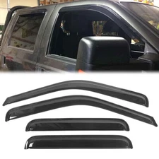 For 1999-2016 Ford F250 F350 F450 Super Duty Window Visors Rain Guards Deflector