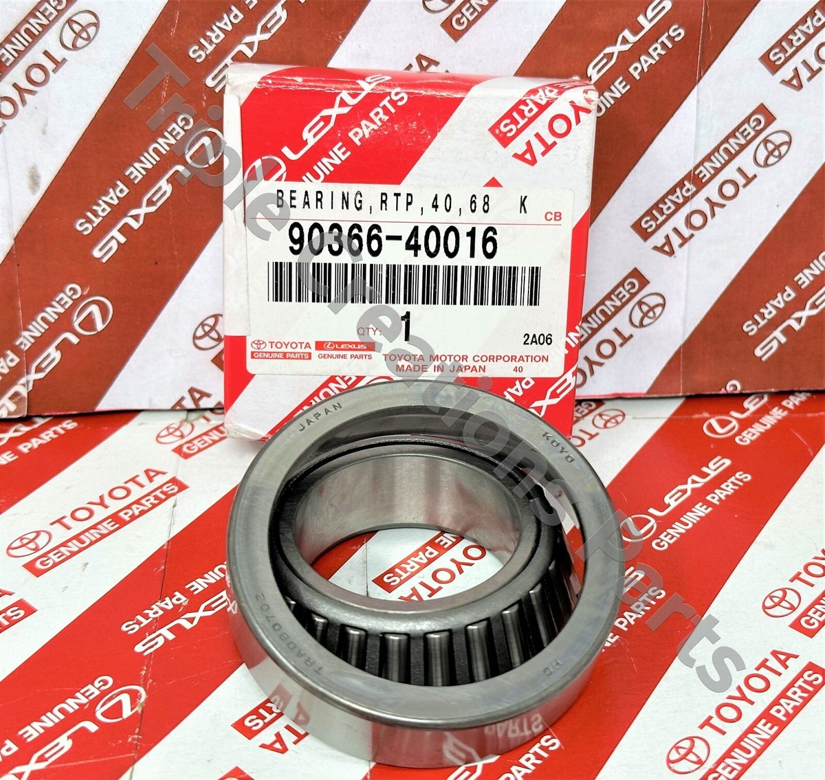 9036640016 Genuine Toyota Bearing Tapered Roller For Differential