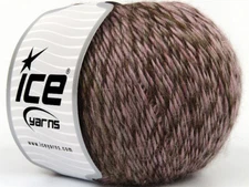 4-Skein Lot Feliz Alpaca Yarn Wool Luxury Light 4x100g/240m Camel Lt Pink