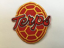 University of Maryland Terrapins TERPS VINTAGE EMBROIDERED IRON ON PATCH 2.5  