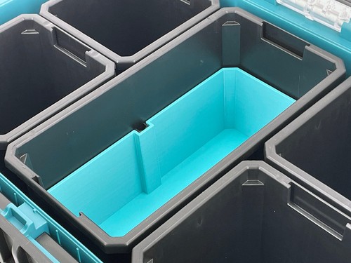 Makita MAKTRAK Deep Compact Organizer Compatible Large Nesting Bins - Picture 36 of 64
