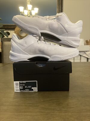 Nike Kobe VIII Protro 'Halo' GS White FN0266-100 SZ 6.5Y DS