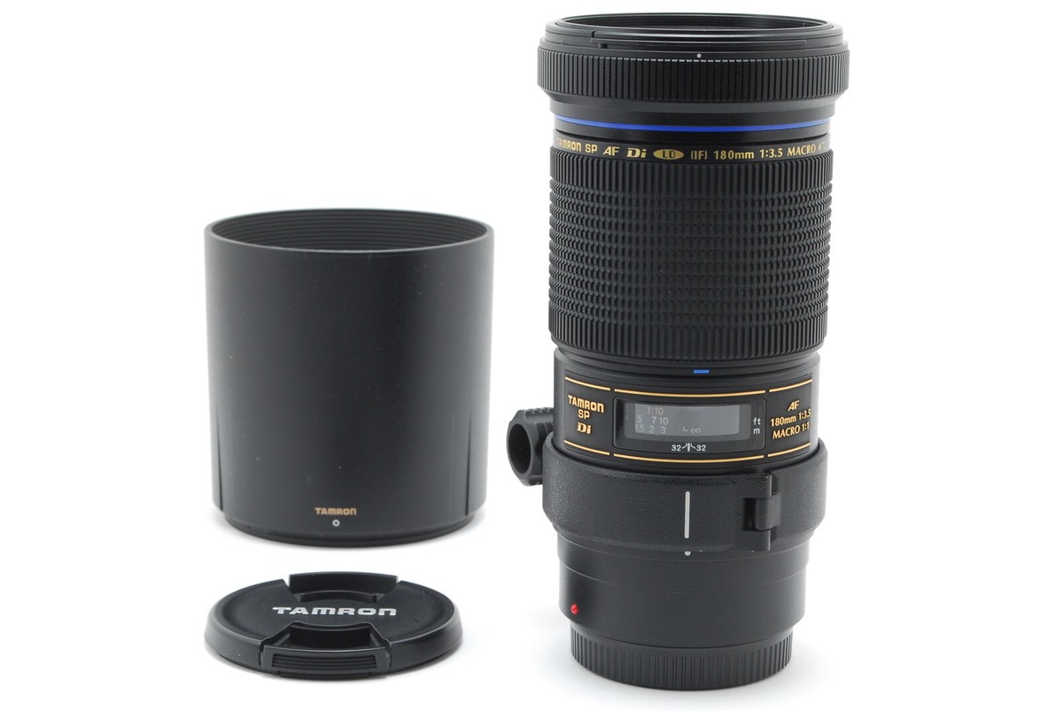 Top MINT] TAMRON SP AF 180mm f/3.5 Di LD IF Macro for CANON