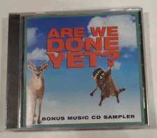 Are We Done Yet? Bonus Music CD Sampler (CD, 2007) NEW/cracked case