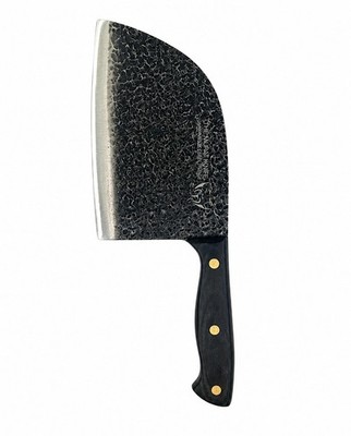 The Murat Knife Hackmesser Lederscheide Edelstahl Chinesisches Küchenmesser