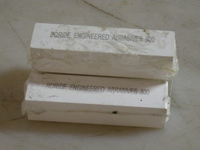 Lot of 3 ea. BORIDE ENGINEERED ABRASIVES 800 GRIT 3/4X3/4X3'