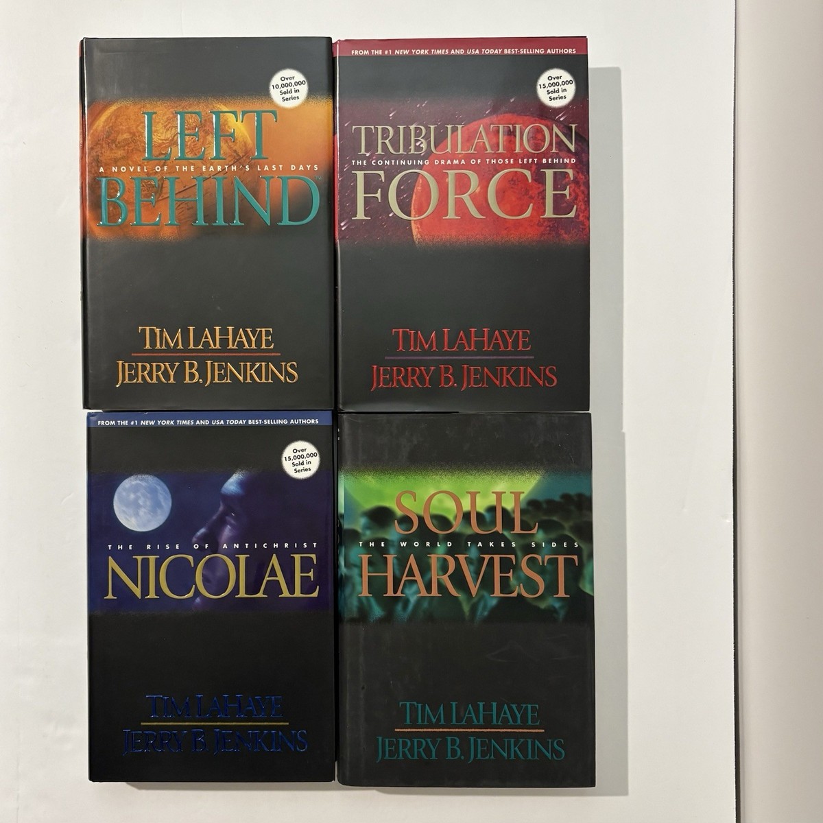 LEFT BEHIND Series COMPLETE Hardcover Book Set of 12 by Tim Lahaye