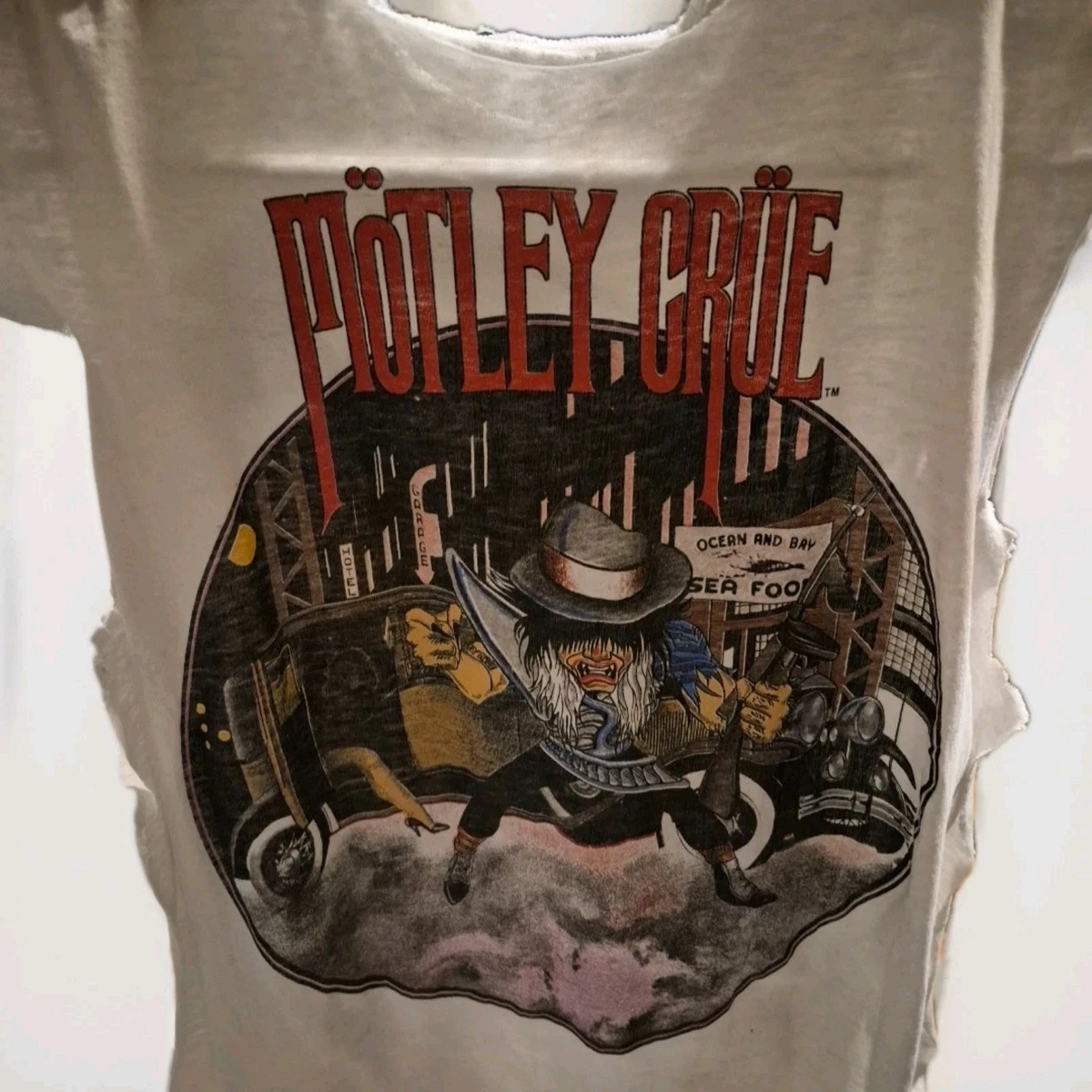 Vintage Motley Crue Shirt Indiana Men's Vintage T-Shirts for sale