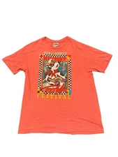 VTG 1988 Ben & Jerry's Newport Folk Festival Tee XL Hanes USA Cow Guitar Rare🔥