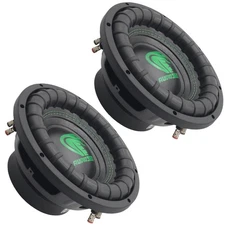 2x Audio360 ADS1050 10" Car Subwoofer 1500W Max Power 4-Ohm Bundle