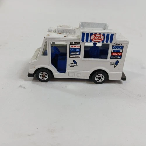 Vintage 1983 Hot Wheels Good Humor Truck Ice Cream Diecast Mattel