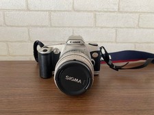 Canon EOS Kiss Film Camera with SIGMA 28-80mm Zoom Lens Untested Condition