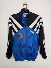 CLUB BRUGGE 1995/1996 TRAINING FOOTBALL JACKET ADIDAS VINTAGE SHIRT SIZE BOYS