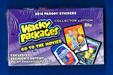 WACKY PACKAGES GO TO THE MOVIES HOBBY COLLECTOR'S EDITION BOX (TOPPS 2018)
